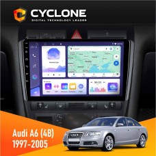 Штатна магнітола Audi A6 (4B) 1997-2005 Cyclone 4x64, DSP