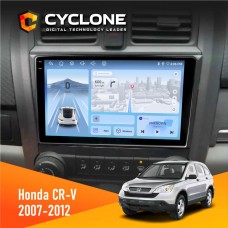 Штатна магнітола Honda CR-V 2007-2012 Cyclone 4x64, DSP, 4G, 2k