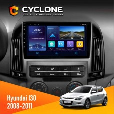 Штатна магнітола Hyundai i30 (FD) 2008-2011 Cyclone 4x64, DSP, DVR