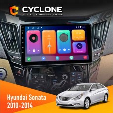 Штатна магнітола Hyundai Sonata (YF) 2010-2014 CAN Cyclone 2x32