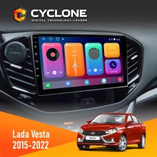Штатна магнітола Lada Vesta 2015-2022 Cyclone 2x32