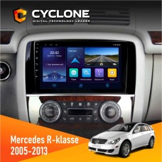 Штатна магнітола Mercedes-Benz R-klasse (W251) 2005-2013 Cyclone 4x64, DSP, DVR