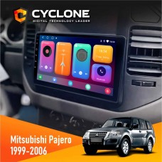 Штатна магнітола Mitsubishi Pajero 1999-2006 Cyclone 2x32