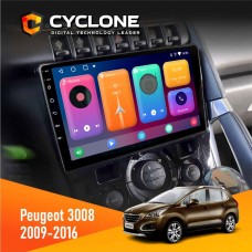 Штатна магнітола Peugeot (3008) 2009-2016 Climate Cyclone 2x32