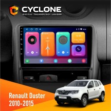 Штатна магнітола Renault Duster 2010-2015 Cyclone 2x32