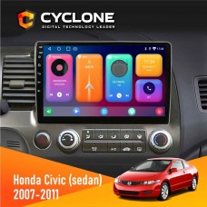 Штатна магнітола Honda Civic 2007-2011 Cyclone 2x32
