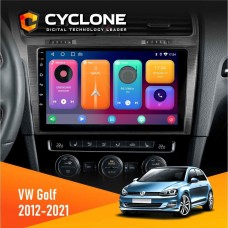 Штатна магнітола Volkswagen Golf 2012-2021 Cyclone 2x32