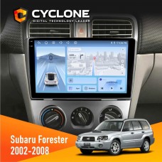Штатна магнітола Subaru Forester 2002-2008 Cyclone 4x64, DSP, 4G, 2k