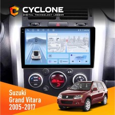 Штатна магнітола Suzuki Grand Vitara 2005-2017 Cyclone 4x64, DSP, 4G, 2k