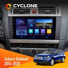 Штатна магнітола Subaru Outback 2014-2020 Cyclone 4x64, DSP, DVR