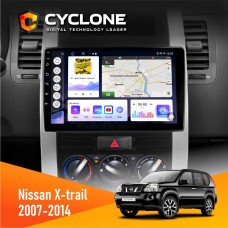 Штатна магнітола Nissan X-Trail 2007-2014 Cyclone 4x64, DSP, 2k