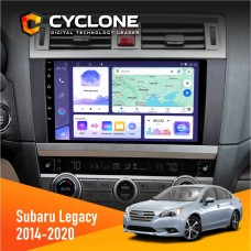 Штатна магнітола Subaru Legacy 2014-2020 Cyclone 4x64, DSP