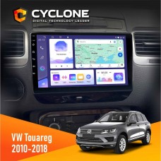 Штатна магнітола Volkswagen Touareg 2010-2018 Cyclone 4x64, DSP