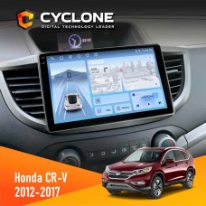 Штатна магнітола Honda CR-V 2012-2017 Cyclone 4x64, 4G, DSP, 2k