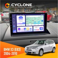 Штатна магнітола BMW X3 (E83) 2004-2010 Cyclone 4x64, DSP