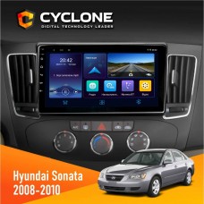 Штатна магнітола Hyundai Sonata 2008-2010 Cyclone 4x64, DSP, DVR