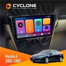 Штатна магнітола Mazda 6 2002-2007 Cyclone 2x32