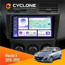 Штатна магнітола Mazda 5 (Premacy) 2010-2015 Cyclone 4x64, DSP