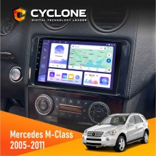 Штатна магнітола Mercedes-Benz M-Class W164 2005-2011 Cyclone 4x64, DSP