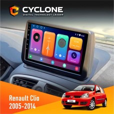 Штатна магнітола Renault Clio 2005-2014 Cyclone 2x32