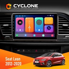 Штатна магнітола Seat Leon 2012-2020 Cyclone 2x32