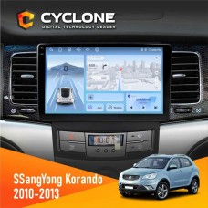 Штатна магнітола SsangYong Korando, Actyon 2010-2013 Cyclone 4x64, DSP, 4G, 2k