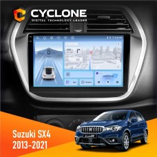 Штатна магнітола Suzuki SX4 2013-2021 Cyclone 4x64, DSP, 4G, 2k