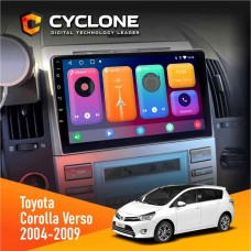 Штатна магнітола Toyota Corolla Verso 2004-2009 Cyclone 2x32