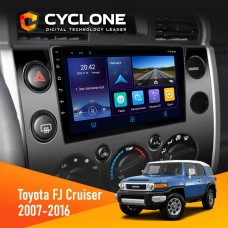 Штатна магнітола Toyota FJ Cruiser 2007-2016 Cyclone 4x64, DSP, DVR