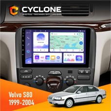 Штатна магнітола Volvo S80 1999-2004 Cyclone 4x64, DSP