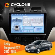 Штатна магнітола Gelly Emgrand EC7 2012-2014 Cyclone 4x64, 4G, DSP, 2k