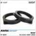 Проставки под динамики 165 мм / 6.5" AWM H-204 BMW X5 (E53) – AWM – Проставки для динаміків <br><br> Купити в Autoprodrive – Надійна модель – Можлива адресна доставка – Доступна розстрочка – Консультація перед покупкою 