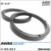 Проставки (подиумы) для динамиков AWM 165 мм (H-165-09.2)