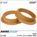 Проставки под динамики 165 мм / 6.5" AWM H-716 для автомобилей Ford C-Max, Fiesta, Focus, Fusion, Kuga