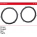 Проставки под динамики 165 мм / 6.5" ACV 271040-10 для автомобилей Citroen, Peugeot, Opel, Toyota – ACV – Проставки для динаміків <br><br> Купити в Autoprodrive – Хіт продажів – Доставка Новою Поштою – Доступна розстрочка – Технічна підтримка після п