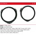 Проставки под динамики 165 мм / 6.5" ACV 271230-03 для автомобилей BMW X5, Honda Jazz, Opel – ACV – Проставки для динаміків <br><br> Купити в Autoprodrive – Від перевіреного виробника – Доставка Новою Поштою – Оплата при отриманні – Технічна підтримк