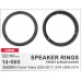 Проставки под динамики 165 мм / 6.5" Carav 14-065 для автомобилей Suzuki Grand Vitara, SX4