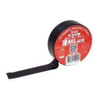 Ізоляційна стрічка MLux BASE 19 мм х 20 ярдів (чорна)