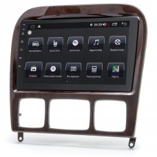 Штатна магнітола Prime-X 22-135/9B, 4+32, 4G. MERCEDES S-klasse (W220) 1998-2005