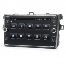 Штатна магнітола Prime-X 22-505/8K, 4+64, 4G. TOYOTA Corolla 2007-2013 (чорний)