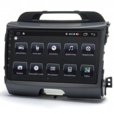 Штатна магнітола Prime-X 22-104/9M 2K, 4+64, 4G. KIA Sportage (SL) 2010-2016