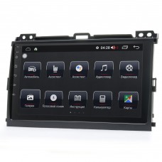 Штатна магнітола Prime-X 22-002/9B, 4+32, 4G. TOYOTA Land Cruiser Prado (120) 2002-2009
