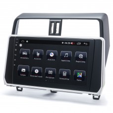Штатна магнітола Prime-X 22-025/10B, 4+32, 4G. TOYOTA Land Cruiser Prado (150) 2017+