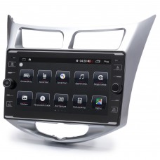 Штатна магнітола Prime-X 22-105/8K, 4+64, 4G. HYUNDAI i25 /Solaris/Verna/Accent 2010-17