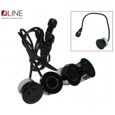 Датчик для парктроніка Qline ParkSense чорний 22 мм. (1шт.)