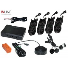 Парктронік Qline ParkSense Easy 4 чорний