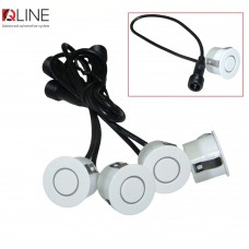 Датчик для парктроніка Qline ParkSense білий 22 мм. (1шт.)