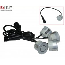 Датчик для парктроніка Qline ParkSense сірий 22 мм. (1шт.)