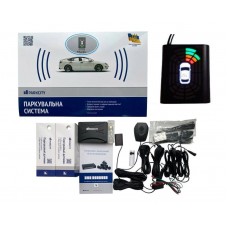 Паркувальна система Parkcity Kharkiv 6128/6M White 6-датчиків